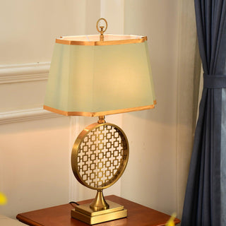 Lineine Tissu Glam Lampe de Table