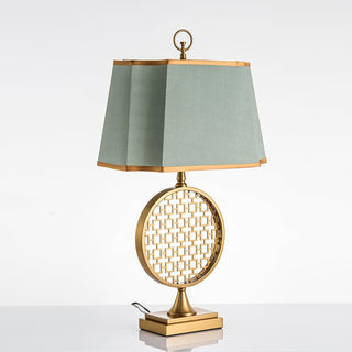 Lineine Tissu Glam Lampe de Table