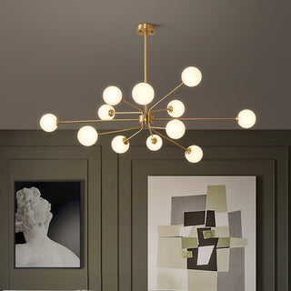 Solara Lustre à Bras Multi-Globes-Luire