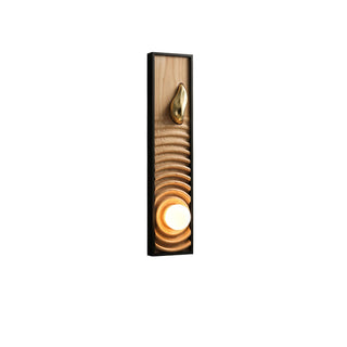 Caleb Applique Murale en Bois Vintage