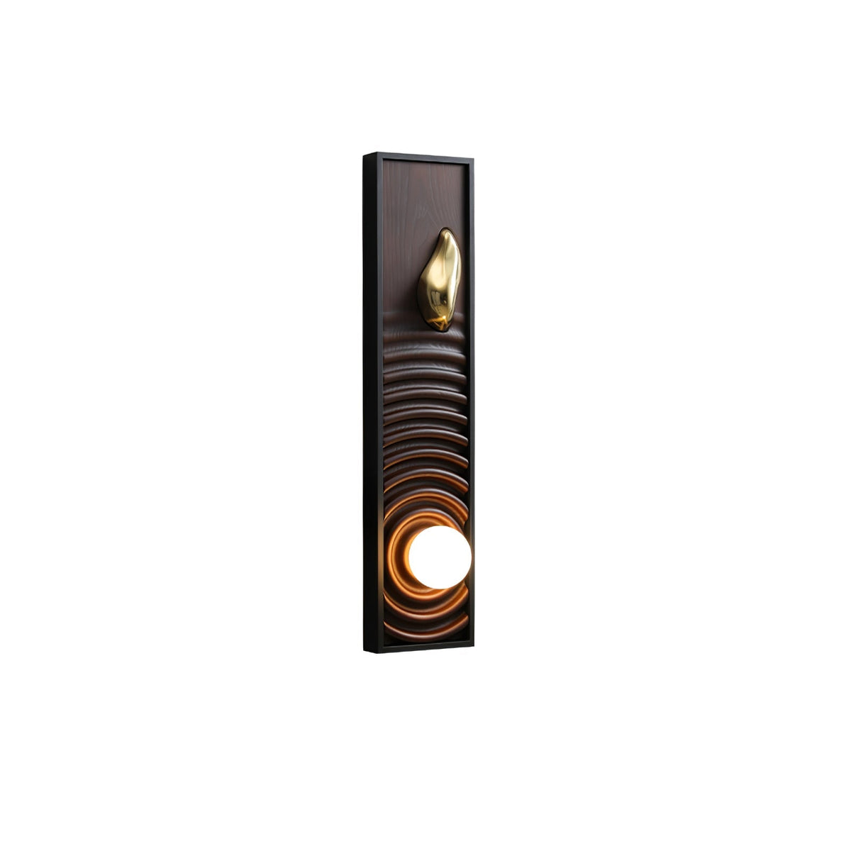 Caleb Applique Murale en Bois Vintage
