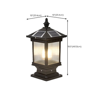 Ray Lumière Solaire Extérieure Métal Classique-Luire