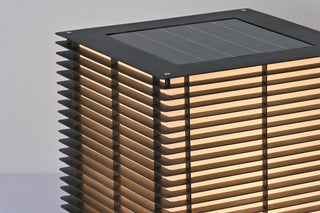 Eryon Lampe Solaire À Grille Extérieure
