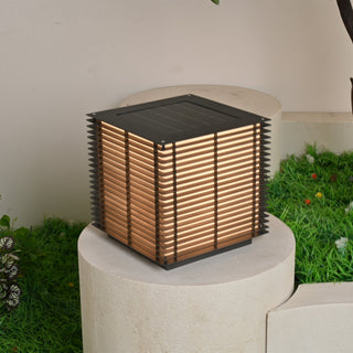 Eryon Lampe Solaire À Grille Extérieure