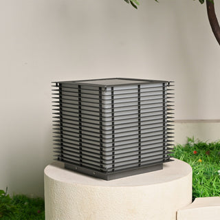 Eryon Lampe Solaire À Grille Extérieure