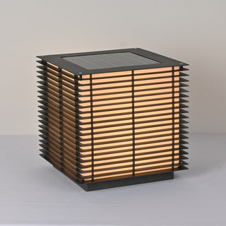 Eryon Lampe Solaire À Grille Extérieure