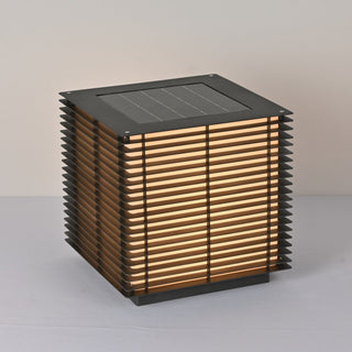 Eryon Lampe Solaire À Grille Extérieure