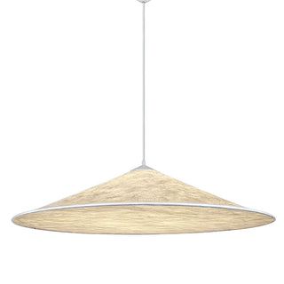 Solara Disc Paper Pendant Lamp-Neutral Decor