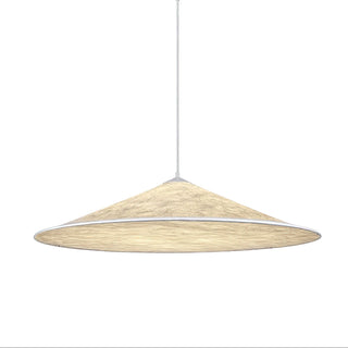Solara Disc Paper Pendant Lamp-Neutral Decor