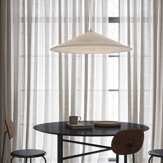 Solara Disc Paper Pendant Lamp-Neutral Decor