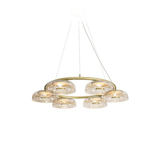 Aethera Lustre circulaire en verre