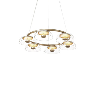Aethera Lustre circulaire en verre