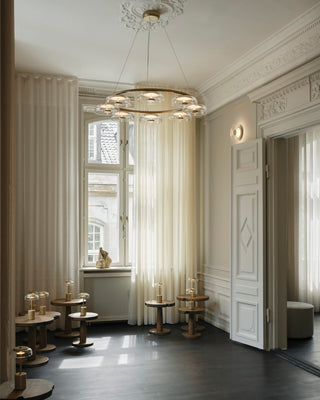 Aethera Lustre circulaire en verre