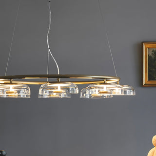 Aethera Lustre circulaire en verre