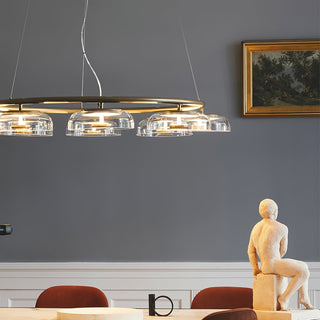 Aethera Lustre circulaire en verre
