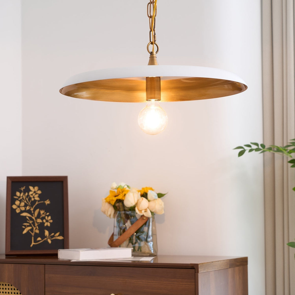 Tiva Vintage Pendant Light-Neutral Decor