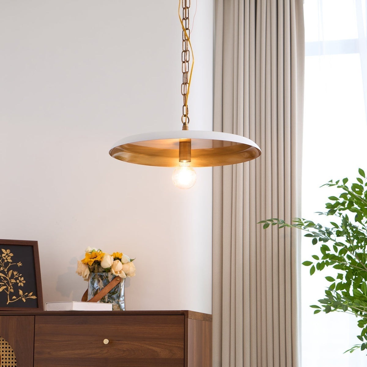 Tiva Vintage Pendant Light-Neutral Decor
