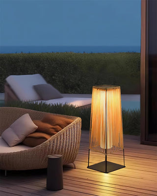 Solara Lampe de Poteau Extérieure à Lames Verticales-Luire