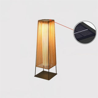 Solara Lampe de Poteau Extérieure à Lames Verticales-Luire