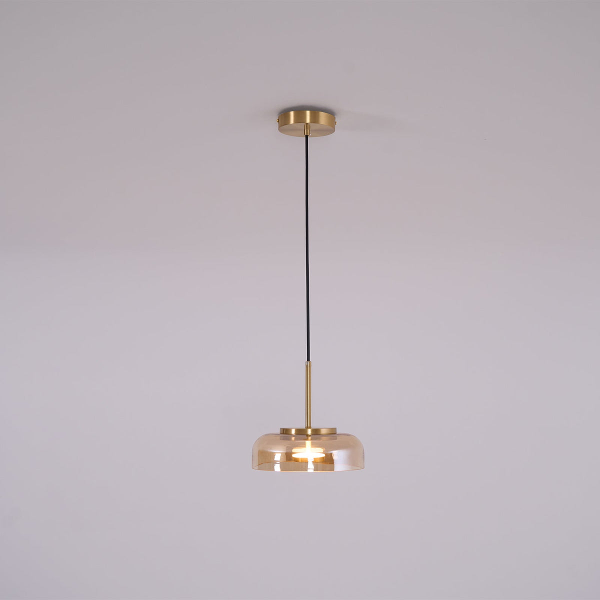 Brenelle Suspension en Verre Transparent Élégante
