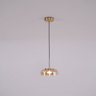 Lustra Suspension en Verre Transparent Élégante