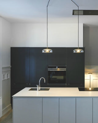 Lustra Suspension en Verre Transparent Élégante