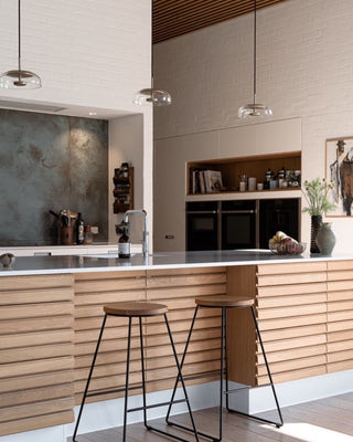 Lustra Suspension en Verre Transparent Élégante