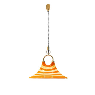 Aurmiros Suspension Minimaliste Moderne en Verre à Motif Tourbillonnant