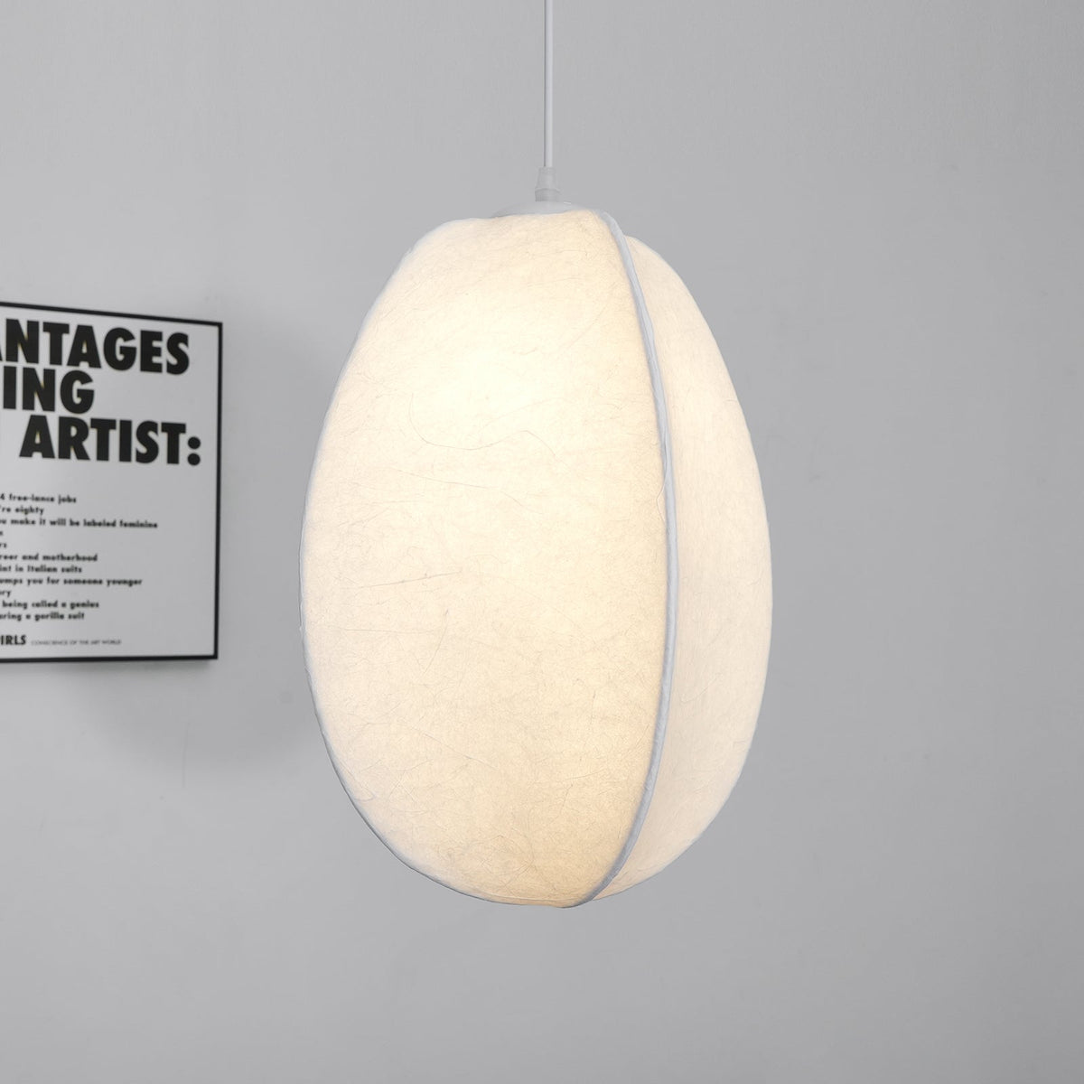 Lumora Pendant Lamp-Neutral Decor