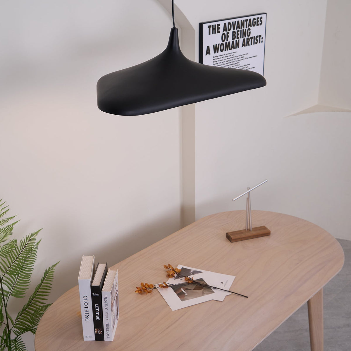 Soleil Noir Pendant Lamp-Neutral Decor