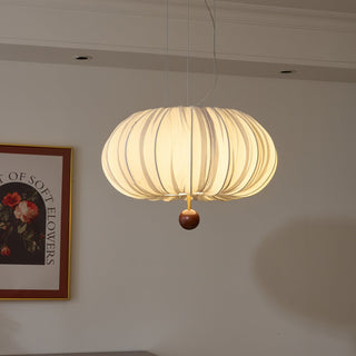 Vasilen Lampe Plafonnier Premium Art Nordic Ballon Bois Tissu