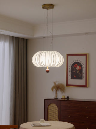 Vasilen Lampe Plafonnier Premium Art Nordic Ballon Bois Tissu
