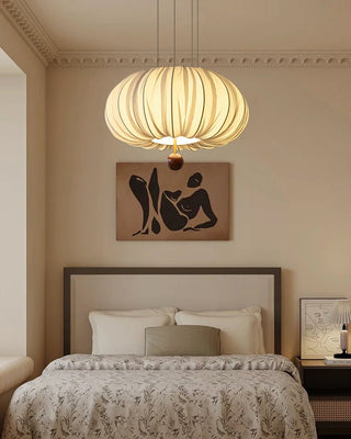 Vasilen Lampe Plafonnier Premium Art Nordic Ballon Bois Tissu
