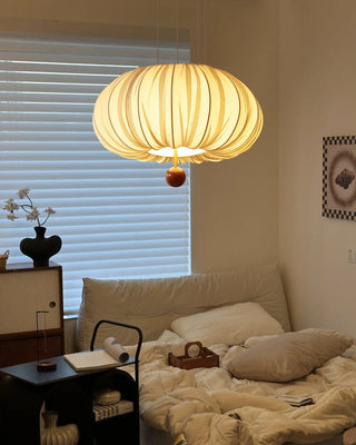 Vasilen Lampe Plafonnier Premium Art Nordic Ballon Bois Tissu