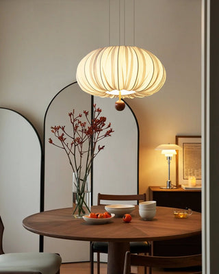 Vasilen Lampe Plafonnier Premium Art Nordic Ballon Bois Tissu