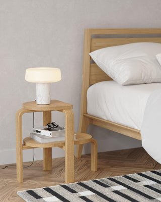 Erinilil Lampe de Table en Marbre