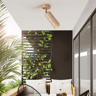 Mycaran Suspension Minimaliste en Travertin