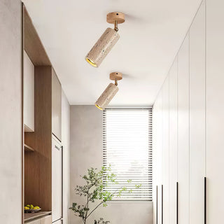 Mycaran Suspension Minimaliste en Travertin