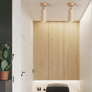 Mycaran Suspension Minimaliste en Travertin