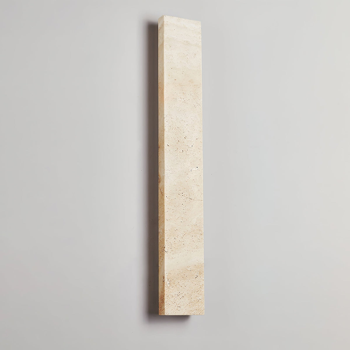 Olnorir Applique Murale Rectangulaire Mince en Travertin