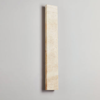 Olnorir Applique Murale Rectangulaire Mince en Travertin