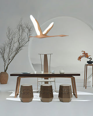 Flora Suspension Moderne en Bois