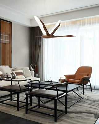 Flora Suspension Moderne en Bois