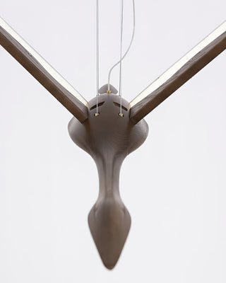 Flora Suspension Moderne en Bois