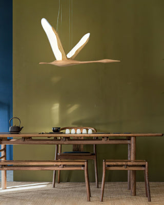 Flora Suspension Moderne en Bois