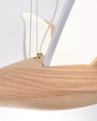 Flora Suspension Moderne en Bois