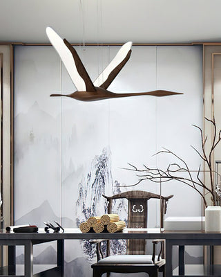 Flora Suspension Moderne en Bois