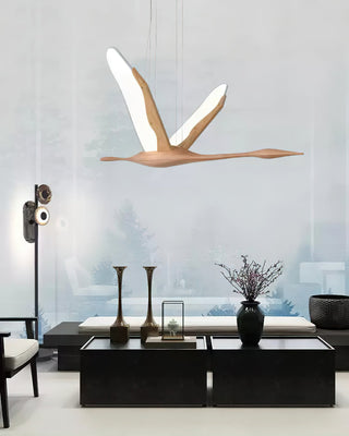 Flora Suspension Moderne en Bois