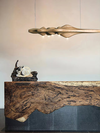 Etalyra Suspension en Bois Élégance Premium