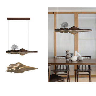 Etalyra Suspension en Bois Élégance Premium
